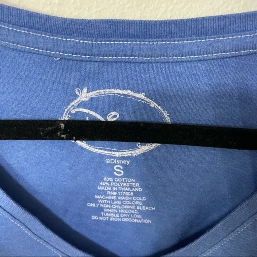 Disney Shirt Womens Bkue Beauty And The Beast Shi… - image 4